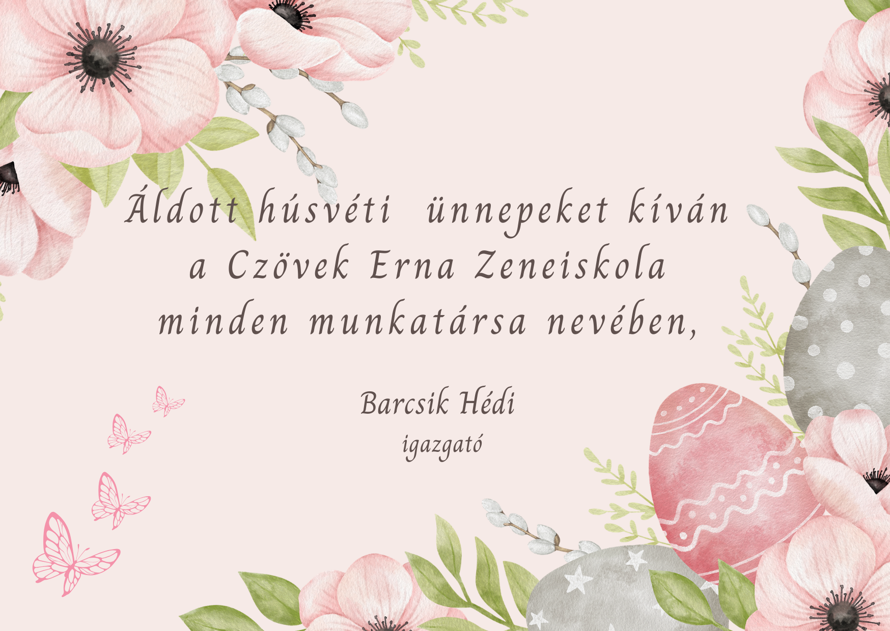 Húsvéti üdvözlet