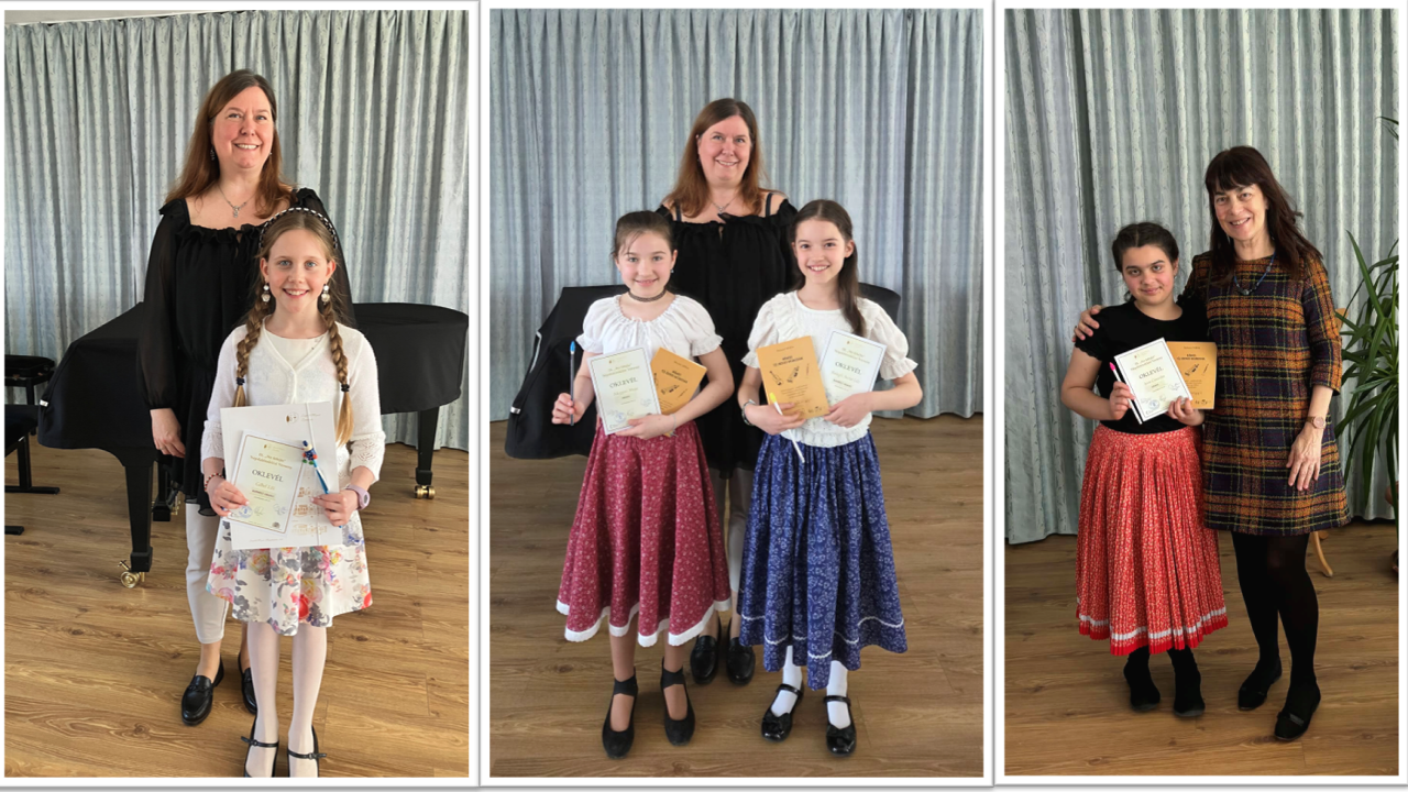 A Czövek Erna Alapfokú Művészeti Iskola sikerei a budaörsi IX. „Ne felejts” Népdaléneklési versenyen