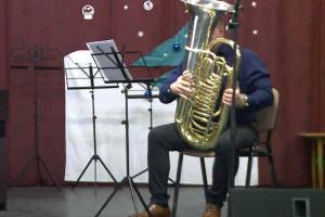 A Czövek Erna Zeneiskola Zsámbéki tagintézményének karácsonyi koncertje